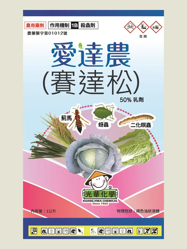 愛達農 包裝正面